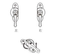 月牙鎖左右調(diào)節(jié)方法