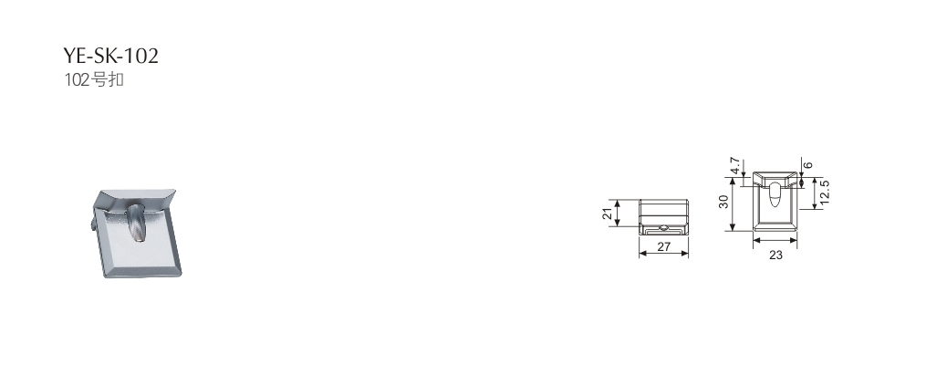 上海幕墻搭配配件YE-SK102